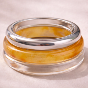 The Balance — Honey, Clear & Silver