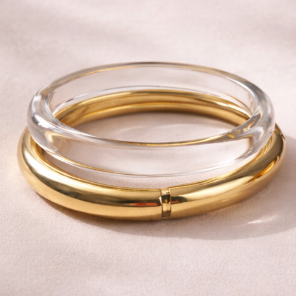 The Flow — Clear + Gold (Duo)